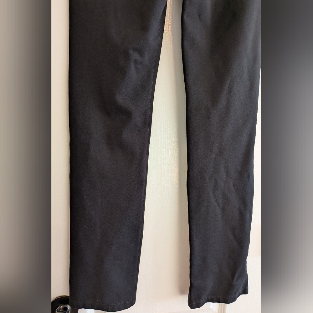 Betabrand Classic Black Dress Straight Leg Yoga Business Casual Pant Size L - Picture 13 of 14